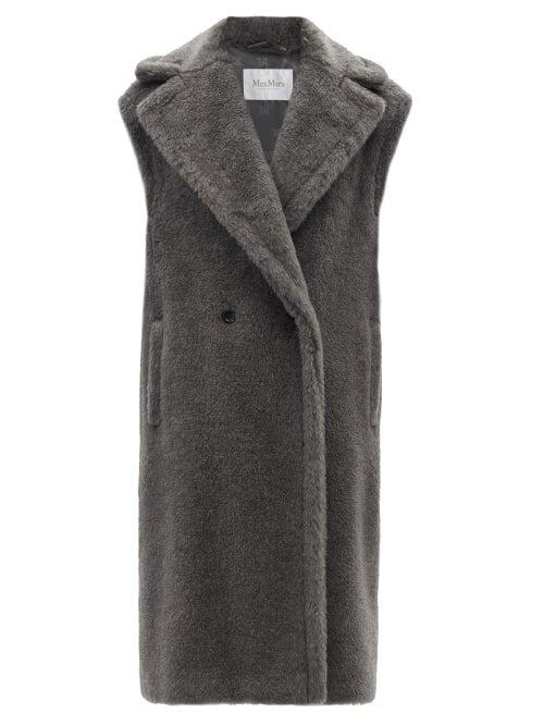Max Mara - Eclisse Coat - Womens - Dark Grey
