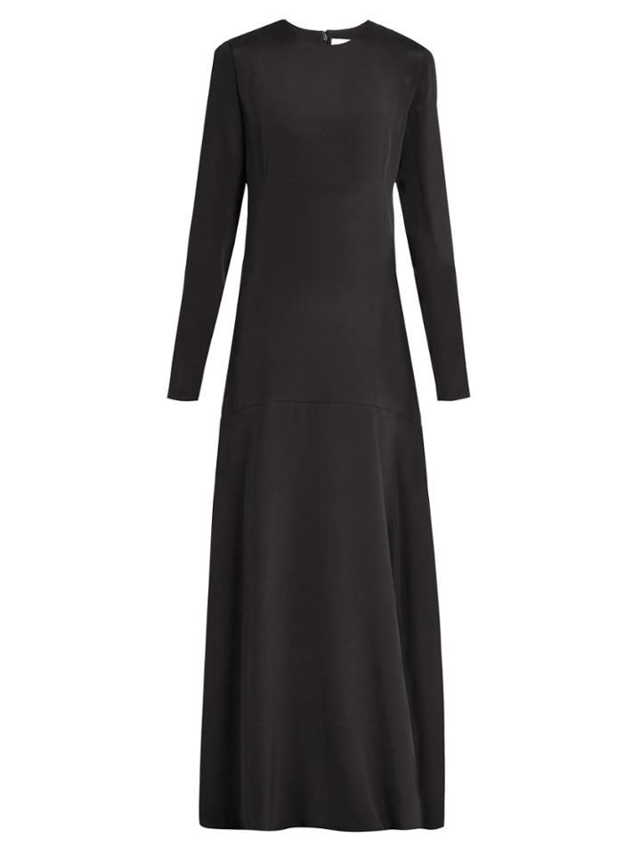 Raey Long-sleeved Silk Gown