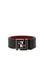 Fendi Ff Logo-buckle Leather Belt