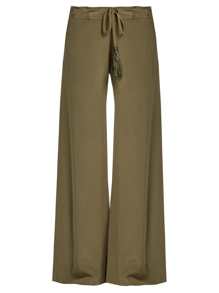 Zeus + Dione Alcestes Wide-leg Silk Trousers