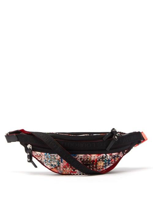 Christian Louboutin - Parisnyc Printed-canvas Belt Bag - Mens - Multi