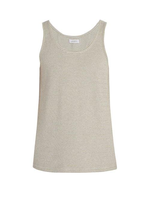 Matchesfashion.com Saturdays Nyc - Nick Cotton Blend Tank Top - Mens - Grey