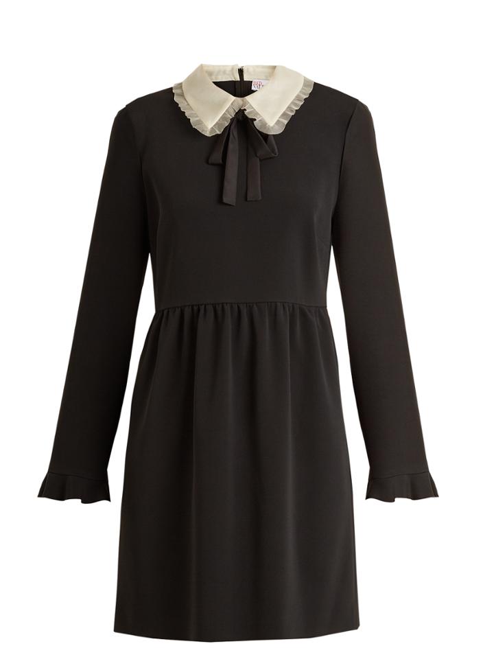 Redvalentino Stretch-crepe Long-sleeved Dress