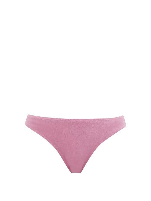 Matchesfashion.com Matteau - The Nineties High-cut Bikini Briefs - Womens - Pink
