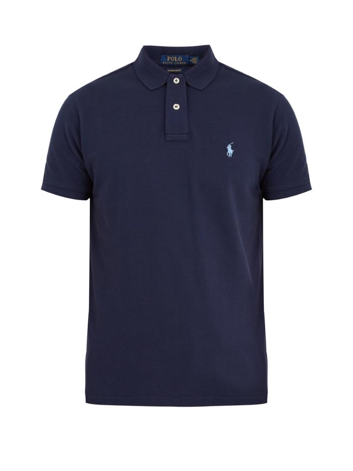 Polo Ralph Lauren Custom Slim-fit Cotton-piqu Polo Shirt
