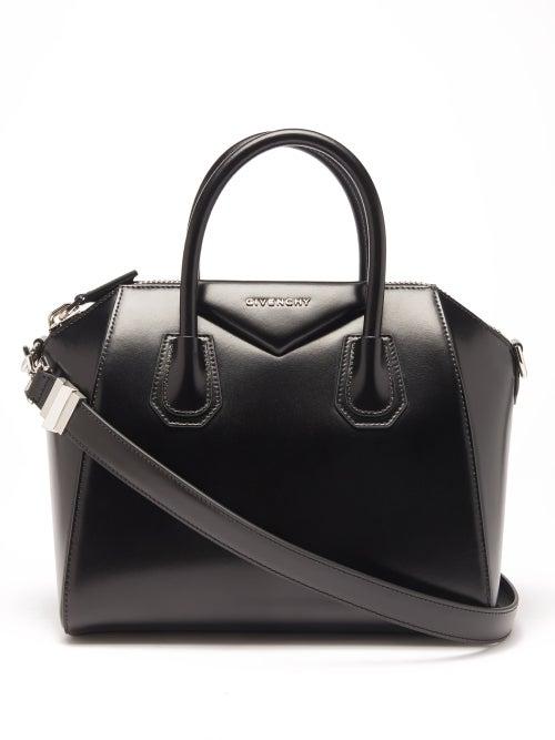 Givenchy - Antigona Small Leather Bag - Womens - Black