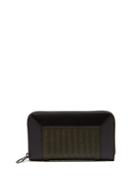 Bottega Veneta Intrecciato-panel Zip-around Leather Wallet