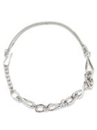 Loewe - Sterling-silver Chain Necklace - Womens - Silver
