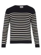 Valentino Rockstud Untitled #7 Striped Wool Sweater