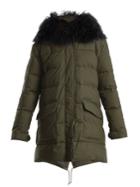 Mr & Mrs Italy Shearling-lined Padded Coat
