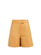 Matchesfashion.com Sportmax - Nepeta Shorts - Womens - Tan