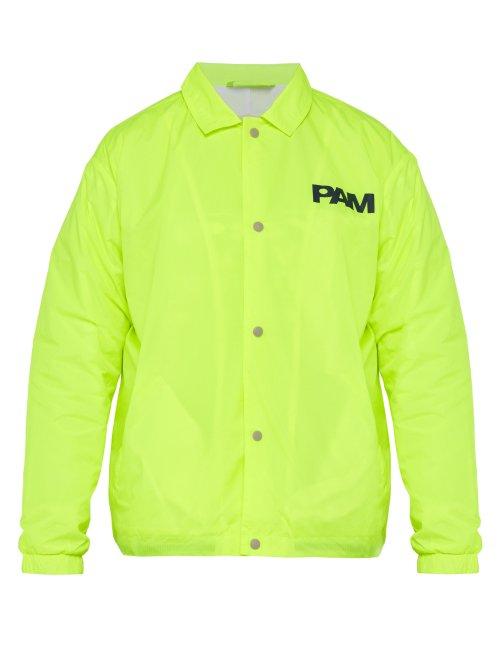 Matchesfashion.com P.a.m. - Alien Morphosis Print Technical Jacket - Mens - Yellow