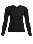 Matchesfashion.com Balenciaga - Ribbed Knit Sweater - Womens - Black