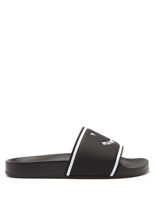 Paul Smith - Logo-debossed Rubber Slides - Mens - Black