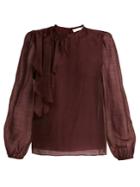 See By Chloé Ruffled Voile Blouse