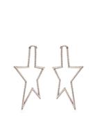 Matchesfashion.com Lynn Ban - Star White Sapphire & Rhodium Plated Earrings - Womens - White