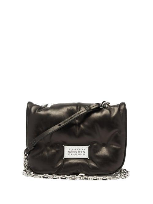 Maison Margiela - Glam Slam Mini Quilted-leather Cross-body Bag - Womens - Black