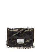 Maison Margiela - Glam Slam Mini Quilted-leather Cross-body Bag - Womens - Black