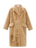 Matchesfashion.com Stand Studio - Theresa Faux Fur Coat - Womens - Brown