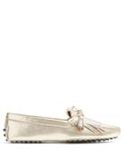 Tod's Gommino Fringed And Tassel Leather Loafers