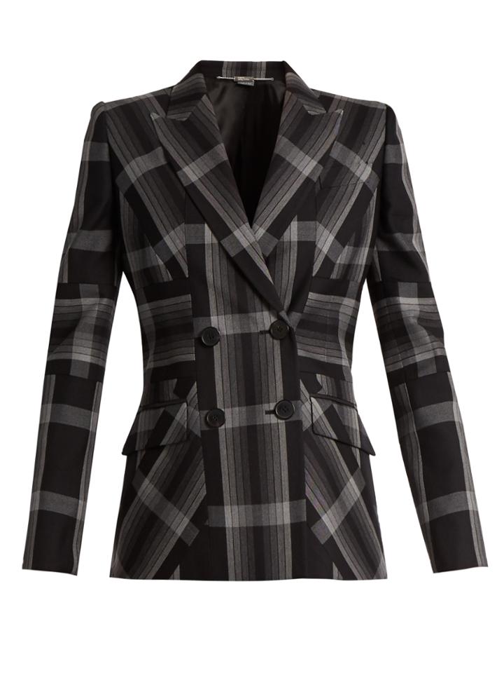 Alexander Mcqueen Multi-stripe Silk-blend Jacket