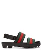 Gucci Sam Striped-web Sandals