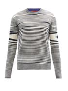 Matchesfashion.com Missoni - Space-dyed Wool Sweater - Mens - Black Multi