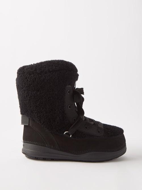 Bogner - La Plagne 1 Shearling Snow Boots - Womens - Black