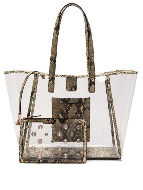 Matchesfashion.com Sophia Webster - Dina Pvc Tote Bag - Womens - Python