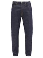 Matchesfashion.com Jeanerica Jeans & Co. - Cm002 Cotton-blend Straight-leg Jeans - Mens - Dark Blue