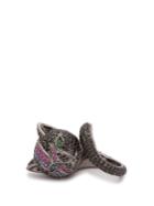 Lynn Ban Bowie Cat Rhodium-plated Silver Ring