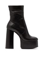 Matchesfashion.com Saint Laurent - Billy Leather Ankle Boots - Womens - Black
