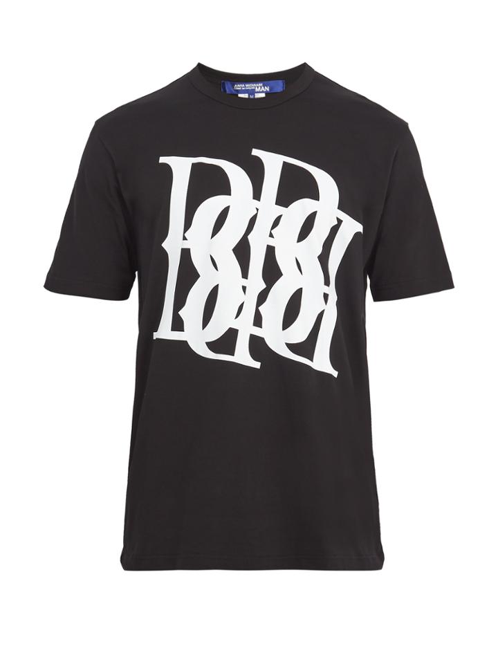 Junya Watanabe Font-print Cotton-jersey T-shirt