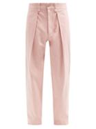 Matchesfashion.com Toogood - The Driver Cotton Trousers - Mens - Pink