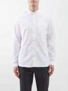 Oliver Spencer - Stand-collar Organic-cotton Shirt - Mens - White