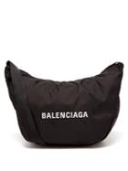 Balenciaga - Expandable Sling Recycled-nylon Shoulder Bag - Mens - Black