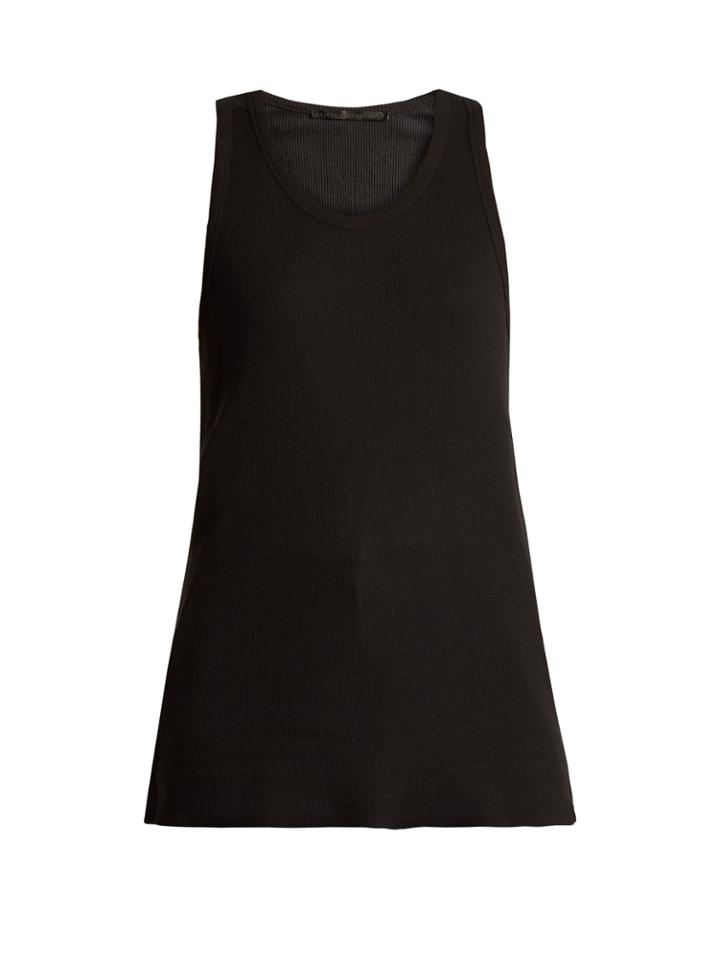 Haider Ackermann Katz Scoop-neck Jersey Tank Top