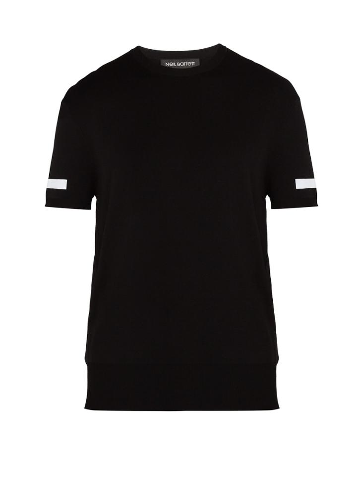 Neil Barrett Block-stripe T-shirt