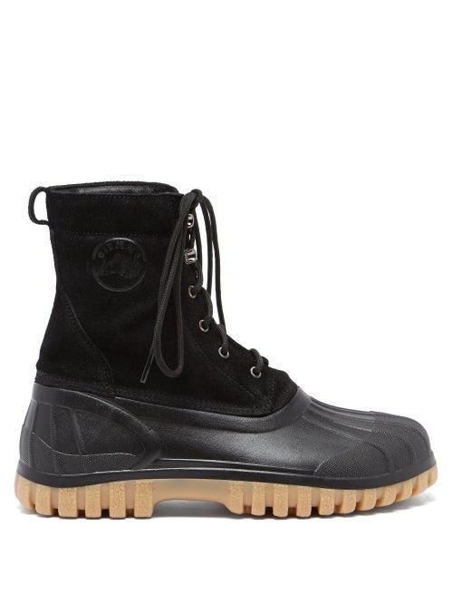 Diemme - Anatra Suede And Rubber Boots - Mens - Black