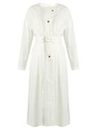 Isabel Marant Ivo Collarless Linen Coat