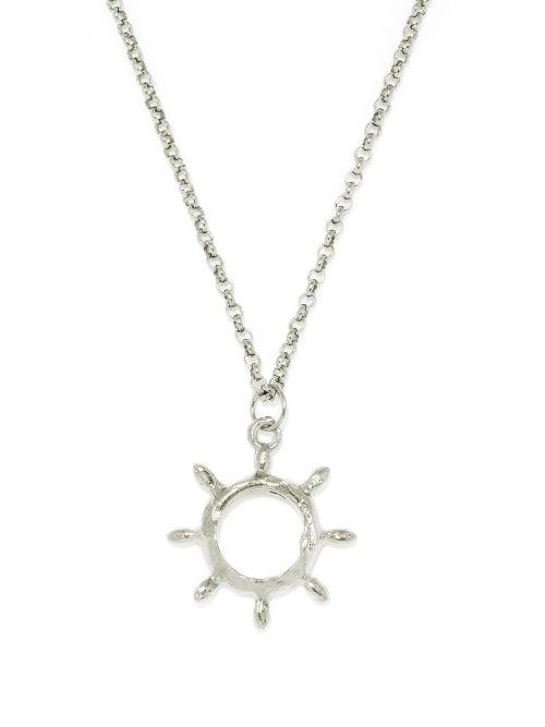 Alighieri - The Nocturnal Helm Sterling-silver Necklace - Mens - Silver