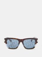 Dior - Diorblacksuit Tortoiseshell-acetate Sunglasses - Mens - Blue Black
