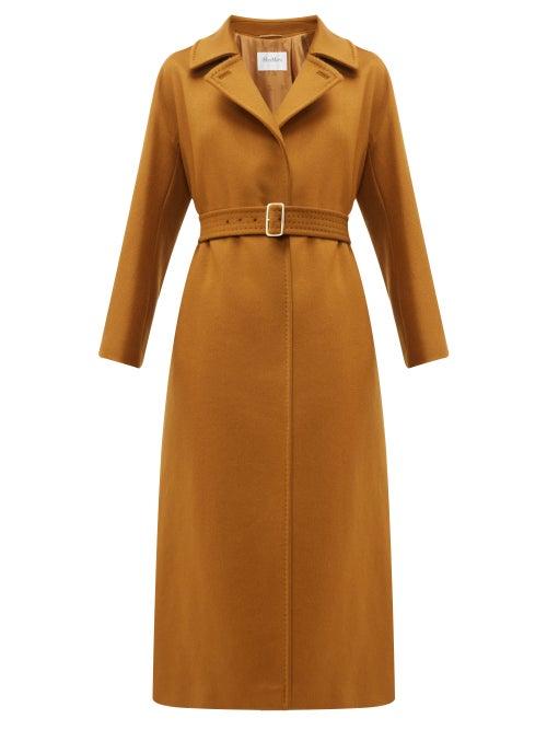 Matchesfashion.com Max Mara - Orietta Coat - Womens - Tan