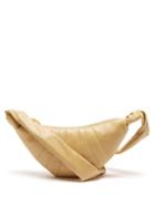 Lemaire - Croissant Small Leather Cross-body Bag - Womens - Beige