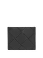 Matchesfashion.com Bottega Veneta - Large Intrecciato Leather Cardholder - Womens - Black