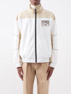 Fendi - Fendi Roma Shell Track Jacket - Mens - Beige White