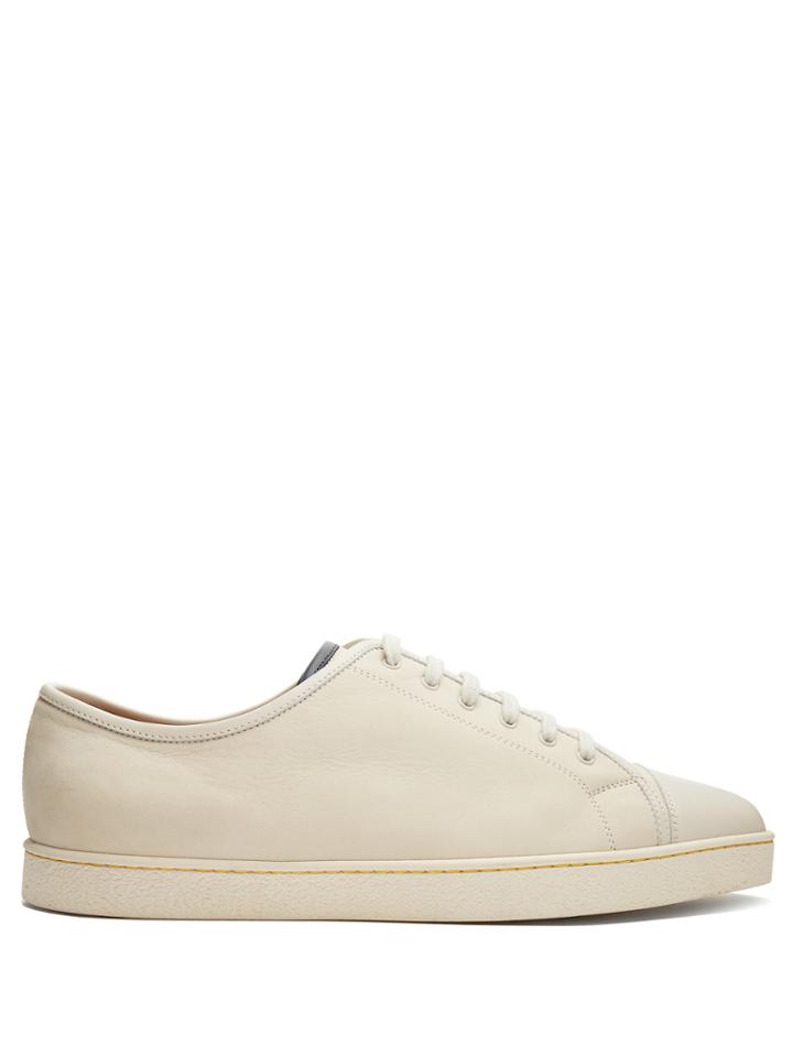 John Lobb Levah Suede Low-top Trainers