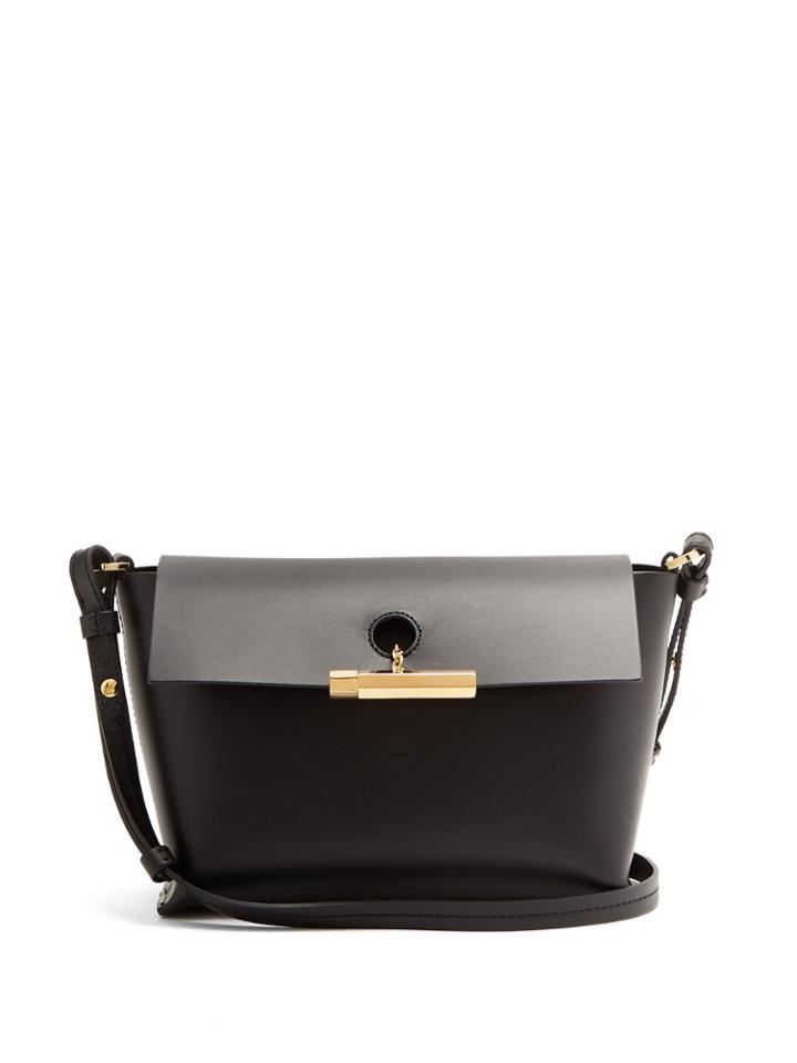 Sophie Hulme The Pinch Leather Cross-body Bag