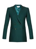 Gabriela Hearst Helena Double-breasted Wool Jacket