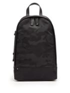 Matchesfashion.com Valentino - Camouflage Cross Body Nylon Backpack - Mens - Black
